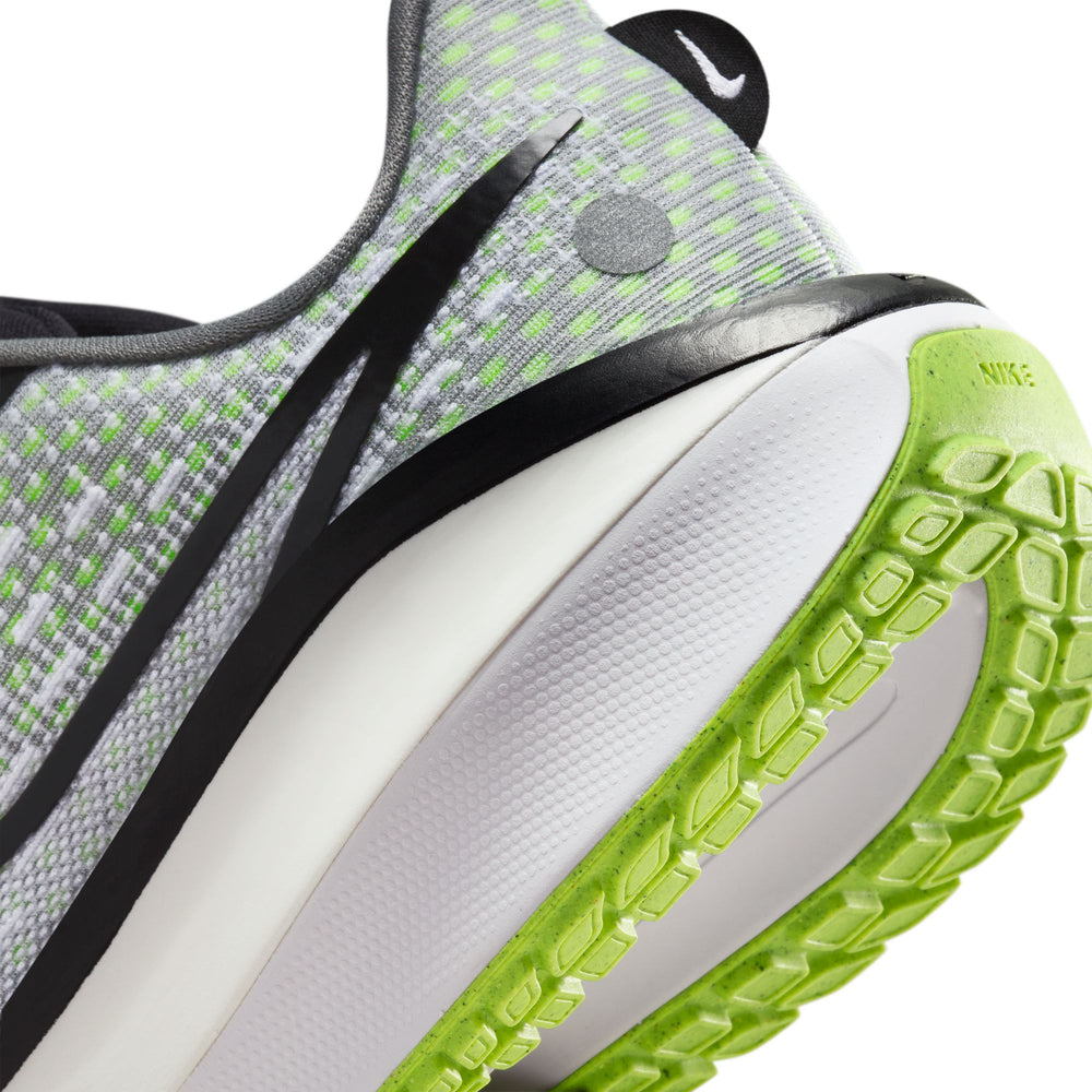 Nike Men's Air Zoom Vomero 17 Running Shoes Smoke Grey / Black / White / Volt - achilles heel