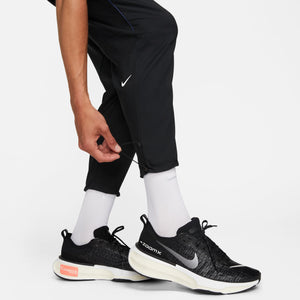 Nike Men's Dri-FIT Challenger Track Club Trousers Black / Midnight Navy / White - achilles heel