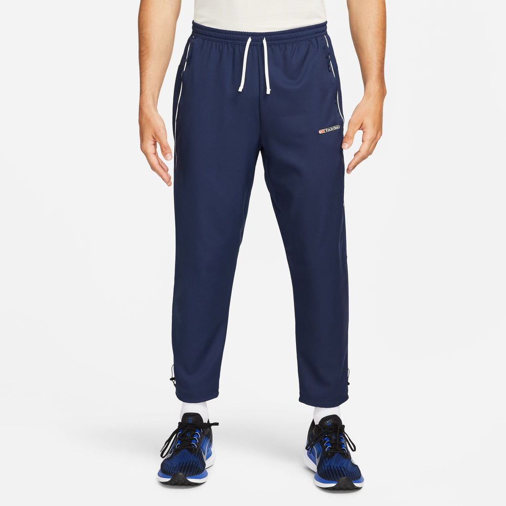 Nike Men's Dri-FIT Challenger Track Club Trousers Midnight Navy / Summit White - achilles heel