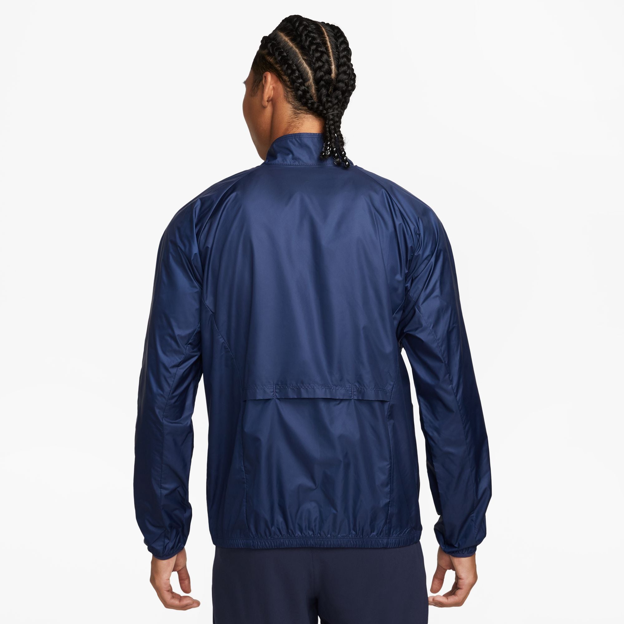 Nike Men's Storm-FIT Track Club Jacket Midnight Navy / Summit White - Achilles Heel