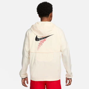 Nike Men's Dri-FIT Kipchoge Windrunner Jacket Coconut Milk / Black / Reflective Silver - achilles heel