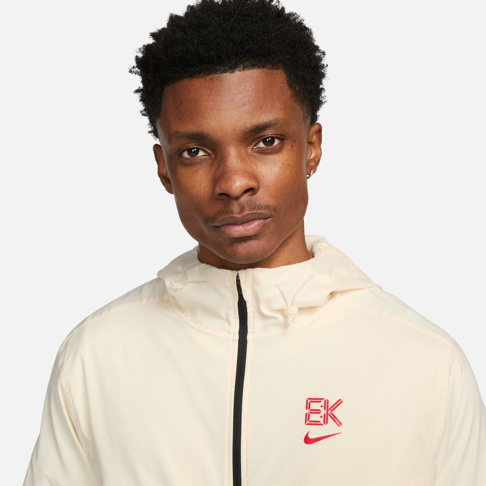 Nike Men's Dri-FIT Kipchoge Windrunner Jacket Coconut Milk / Black / Reflective Silver - achilles heel
