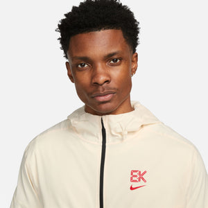 Nike Men's Dri-FIT Kipchoge Windrunner Jacket Coconut Milk / Black / Reflective Silver - achilles heel