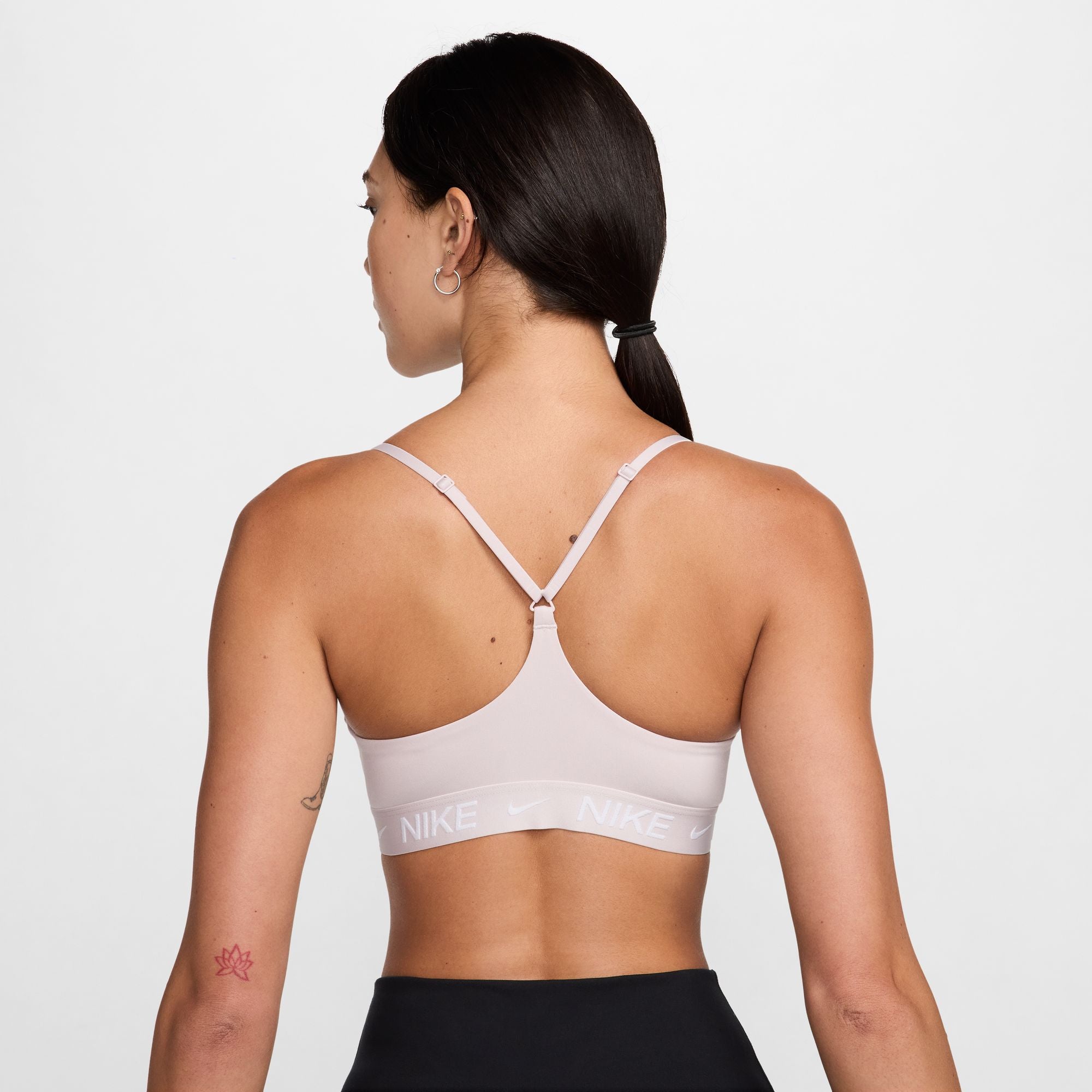 Nike Women's Indy Light-Support Sports Bra Platinum Violet - Achilles Heel