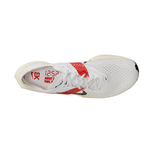 Nike Men's Vaporfly 3 Eliud Kipchoge Running Shoes White / Black / Chile Red / Coconut Milk - achilles heel
