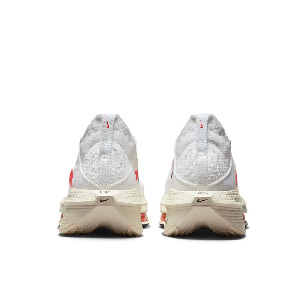 Nike Men's Alphafly 2 Eliud Kipchoge White / Black / Chile Red / Coconut Milk - achilles heel