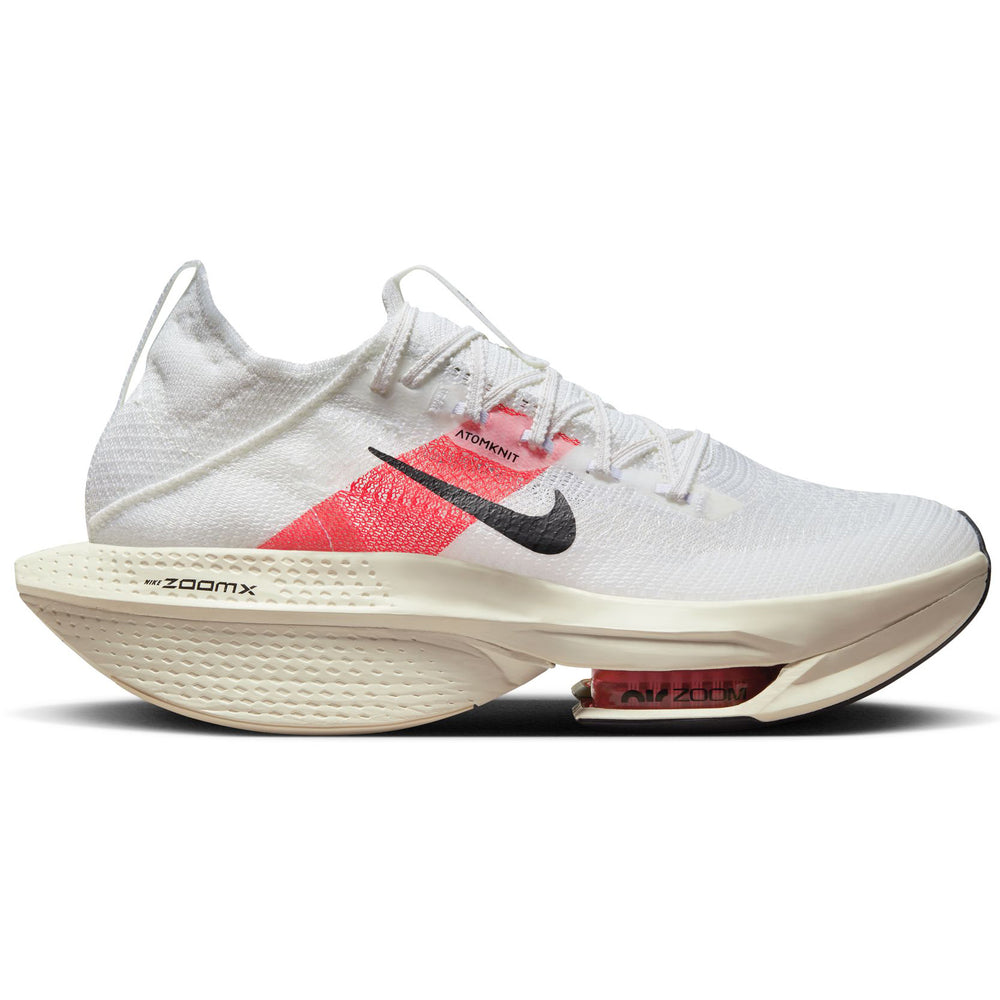 Nike Men's Alphafly 2 Eliud Kipchoge White / Black / Chile Red / Coconut Milk - achilles heel