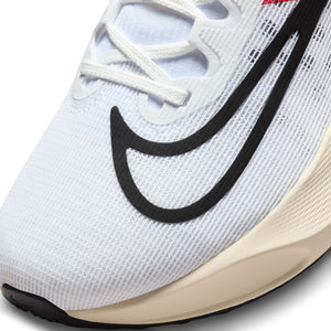 Nike Men's Zoom Fly 5 Eliud Kipchoge Running Shoes White / Black / Chile Red / Coconut Milk - achilles heel