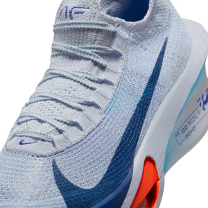 Nike Men's Alphafly 3 Running Shoes Football Grey / Ghost / Persian Violet / Blue Void - achilles heel