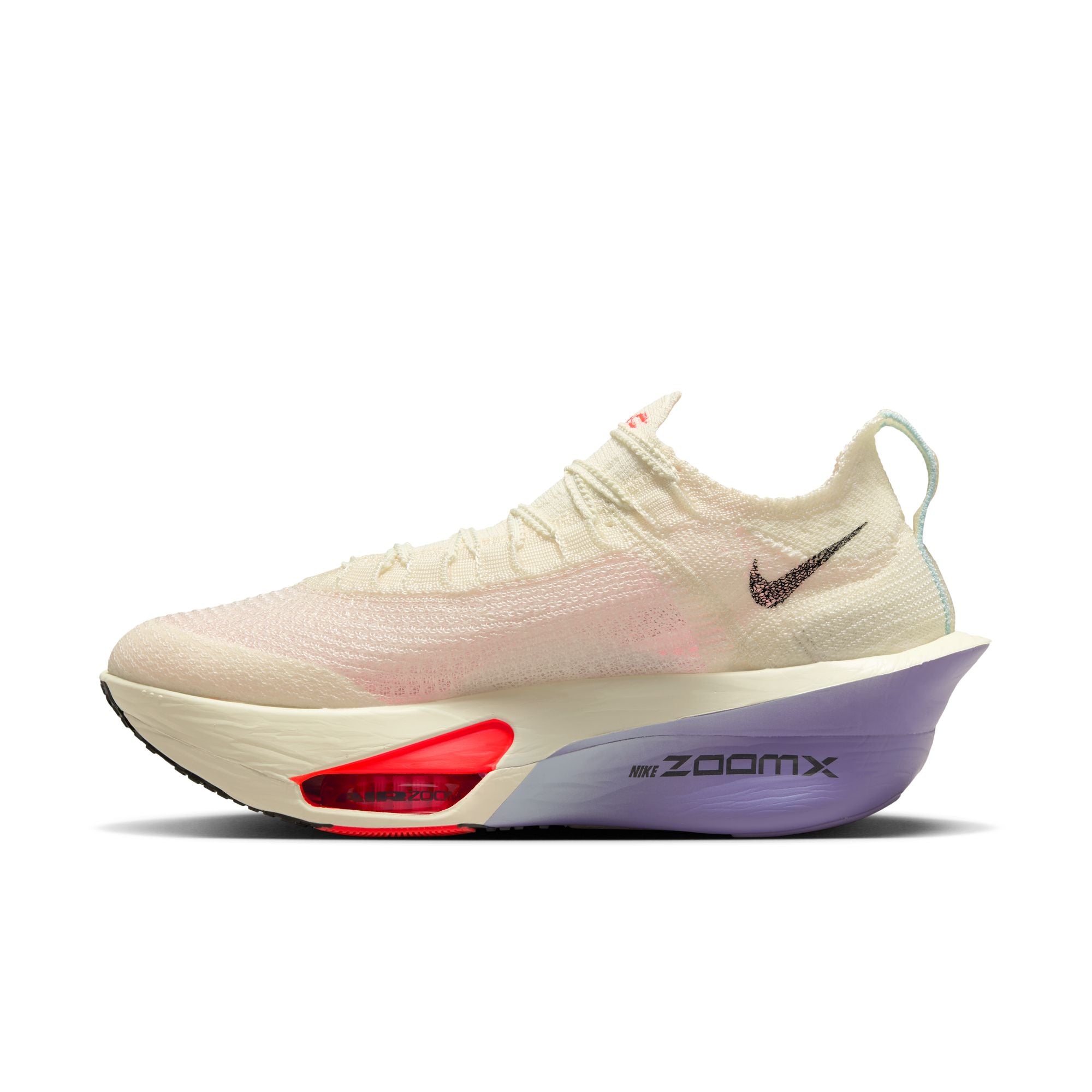 Women's Alphafly 3 Running Shoes Coconut Milk / Off Noir / Dusty Amethyst - Achilles Heel