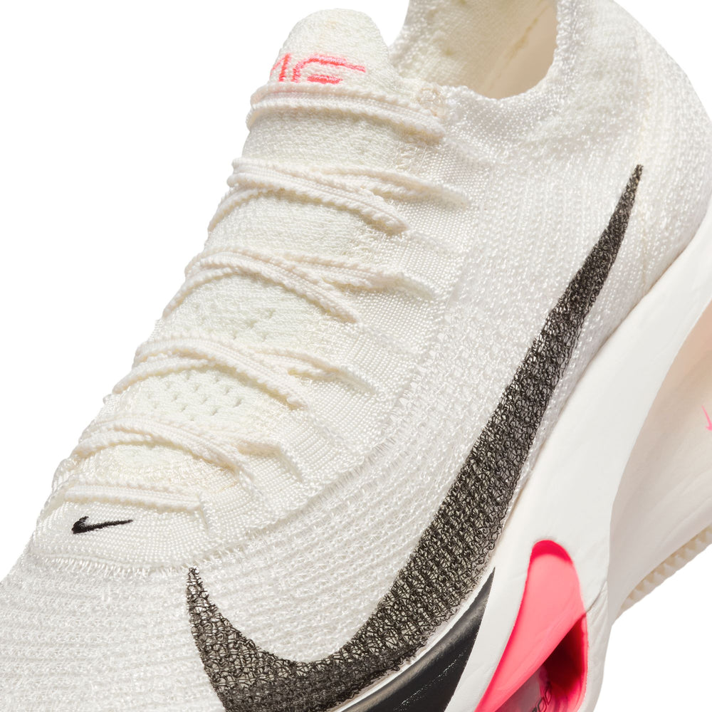 Nike Women's Alphafly 3 Running Shoes Sail / Crimson Tint / Guava Ice / Black - achilles heel