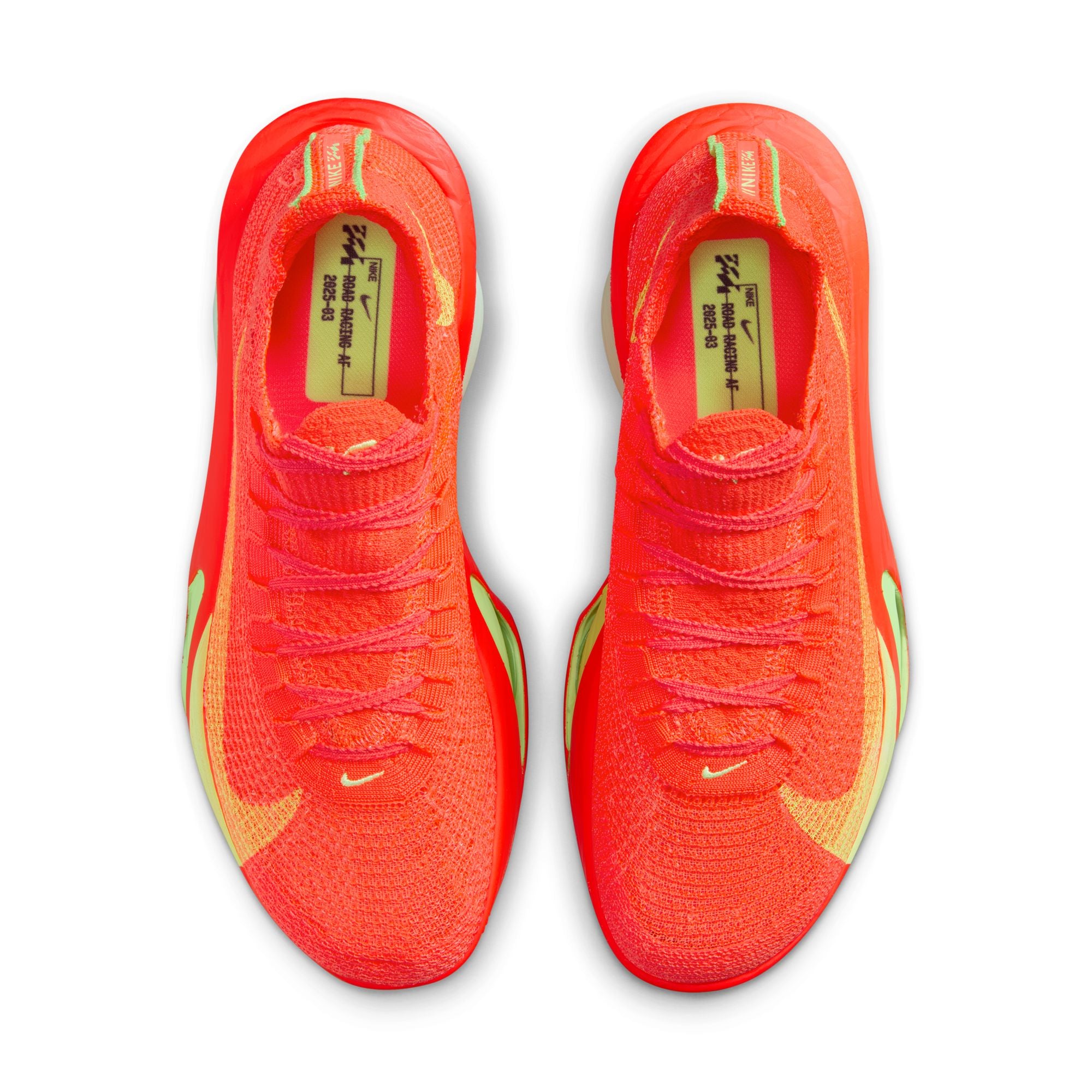 Nike Women's Alphafly 3 Running Shoes Bright Crimson / Cave Purple / Lime Blast - Achilles Heel