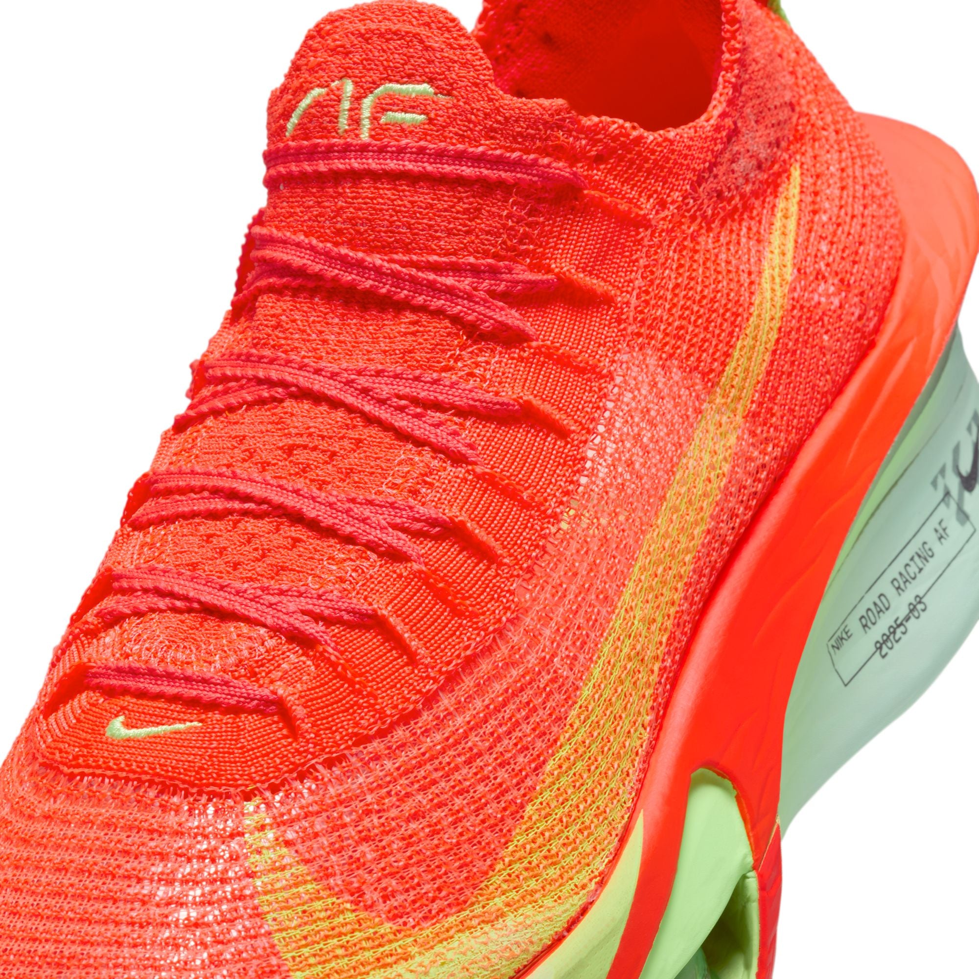 Nike Women's Alphafly 3 Running Shoes Bright Crimson / Cave Purple / Lime Blast - Achilles Heel