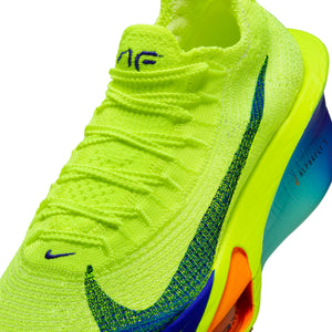 Nike Women's Alphafly 3 Running Shoes Volt / Dusty Cactus / Total Orange - achilles heel
