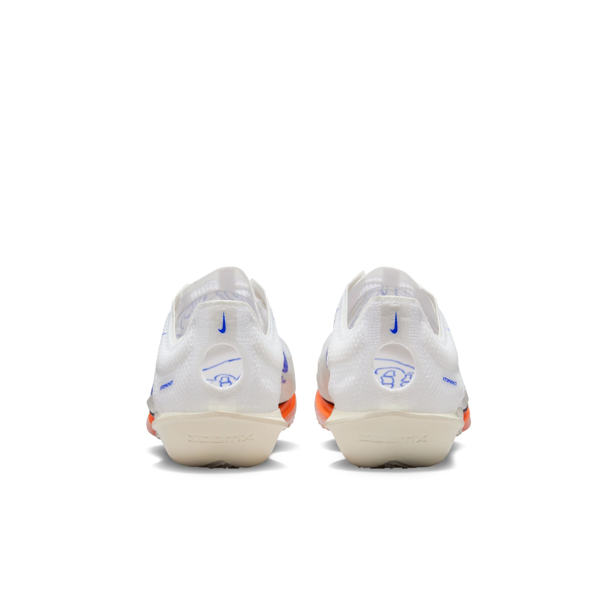 Nike Air Zoom Victory 2 Blueprint Running Spikes White / Blue - Achilles Heel