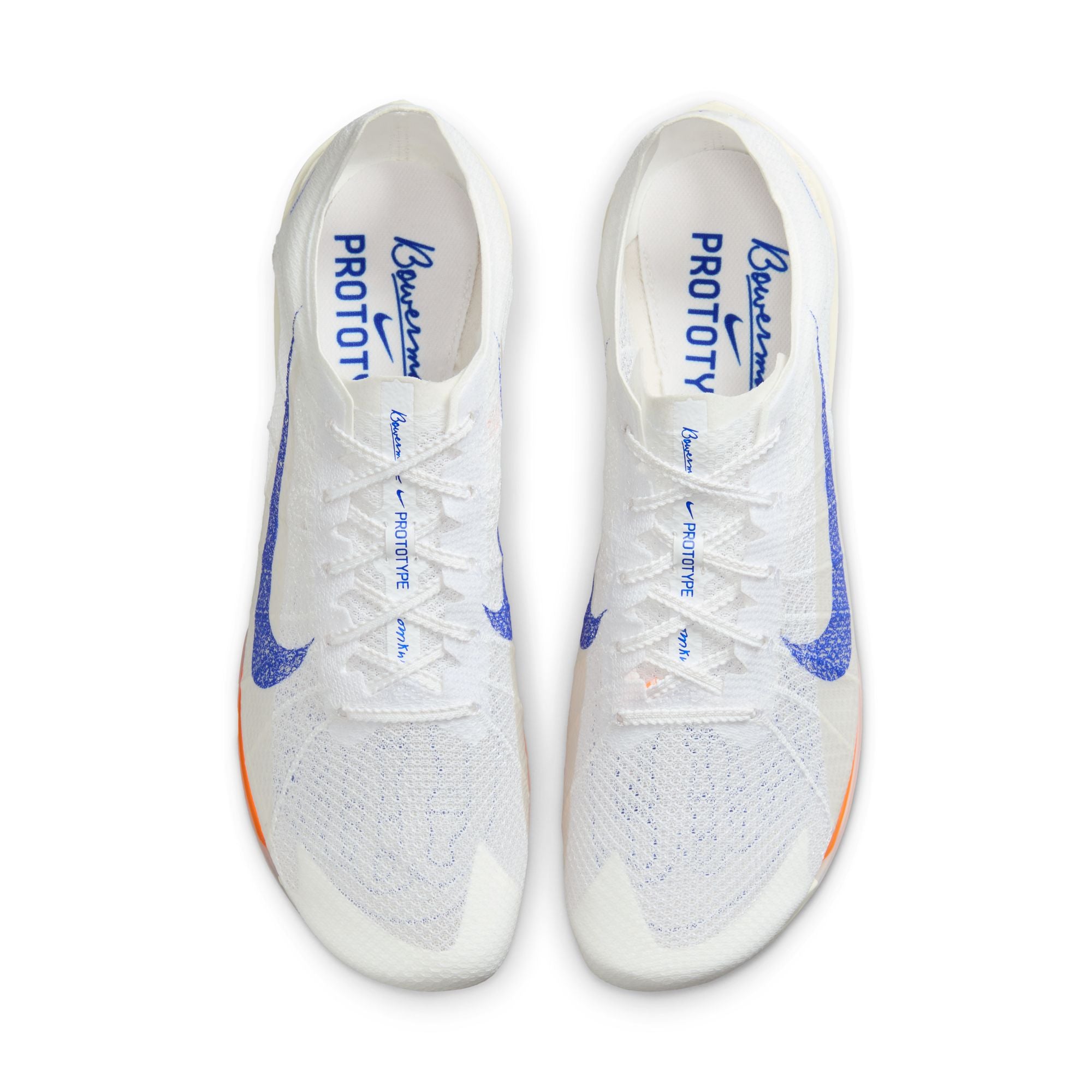 Nike Air Zoom Victory 2 Blueprint Running Spikes White / Blue - Achilles Heel