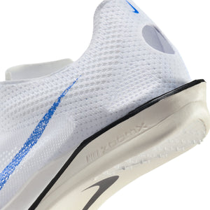 Nike ZoomX Dragonfly 2 Blueprint Running Spikes White / Blue - achilles heel
