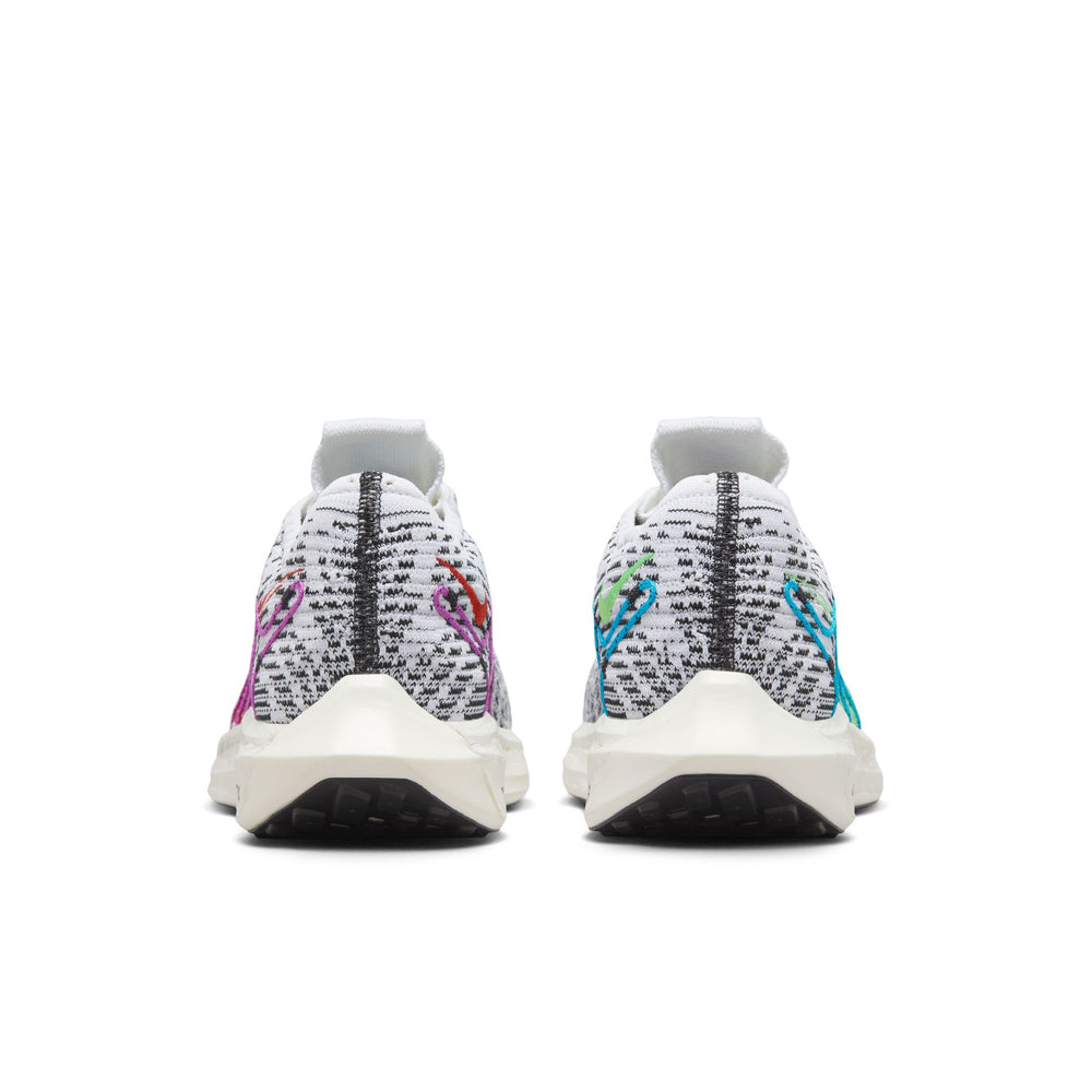 Nike Men's Pegasus Turbo Next Nature SE Running Shoes White / Black / Lime Blast - achilles heel