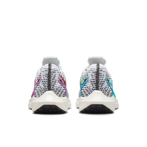 Nike Men's Pegasus Turbo Next Nature SE Running Shoes White / Black / Lime Blast - achilles heel