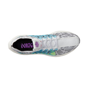 Nike Men's Pegasus Turbo Next Nature SE Running Shoes White / Black / Lime Blast - achilles heel
