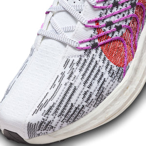 Nike Men's Pegasus Turbo Next Nature SE Running Shoes White / Black / Lime Blast - achilles heel