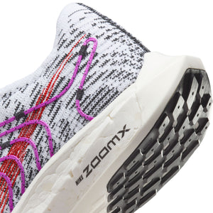 Nike Men's Pegasus Turbo Next Nature SE Running Shoes White / Black / Lime Blast - achilles heel
