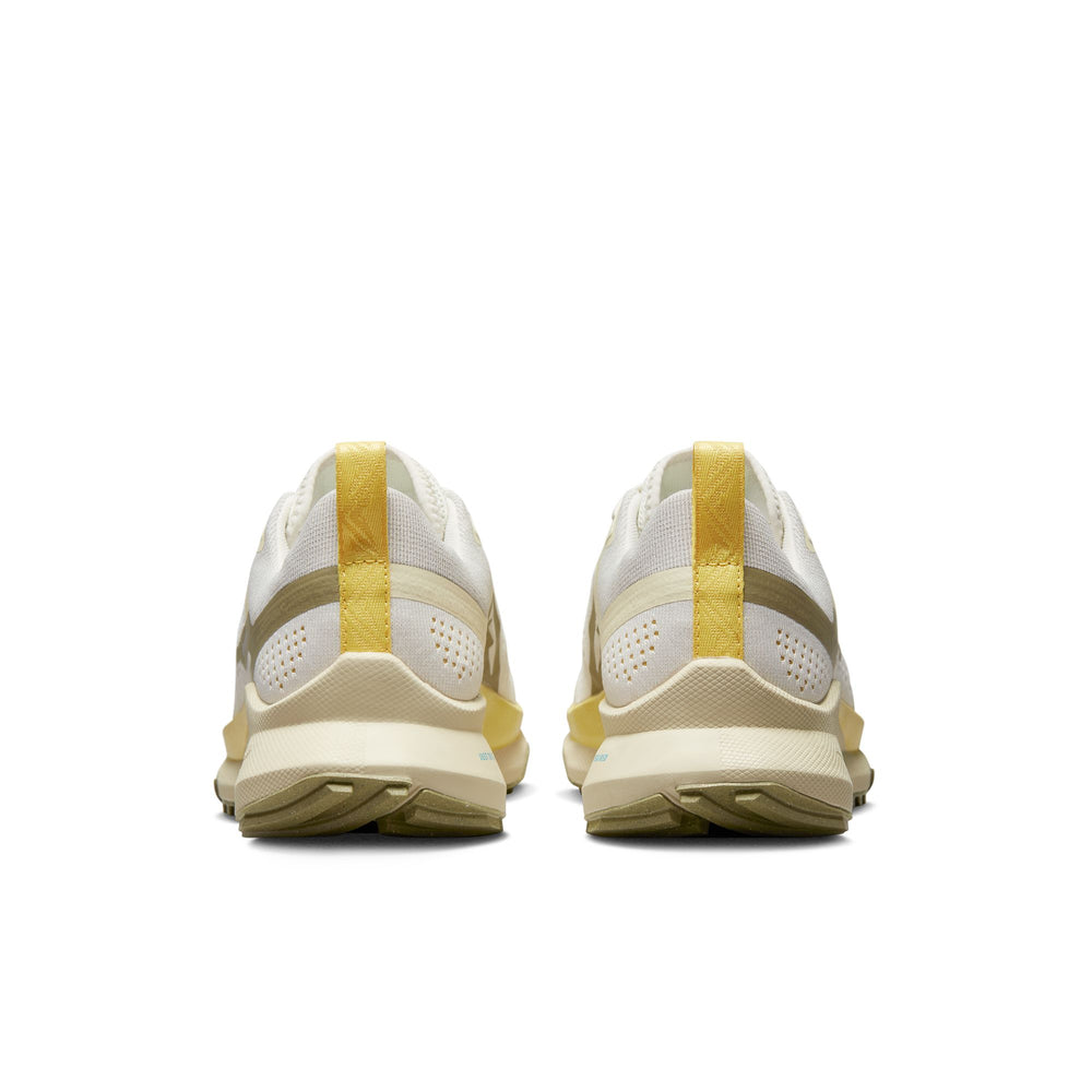 Nike Women's React Pegasus Trail 4 Trail Running Shoes Phantom / Neutral Olive / Saturn Gold - achilles heel