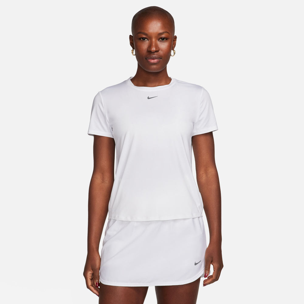 Nike Women's One Dri-FIT Classic Tee White / Black