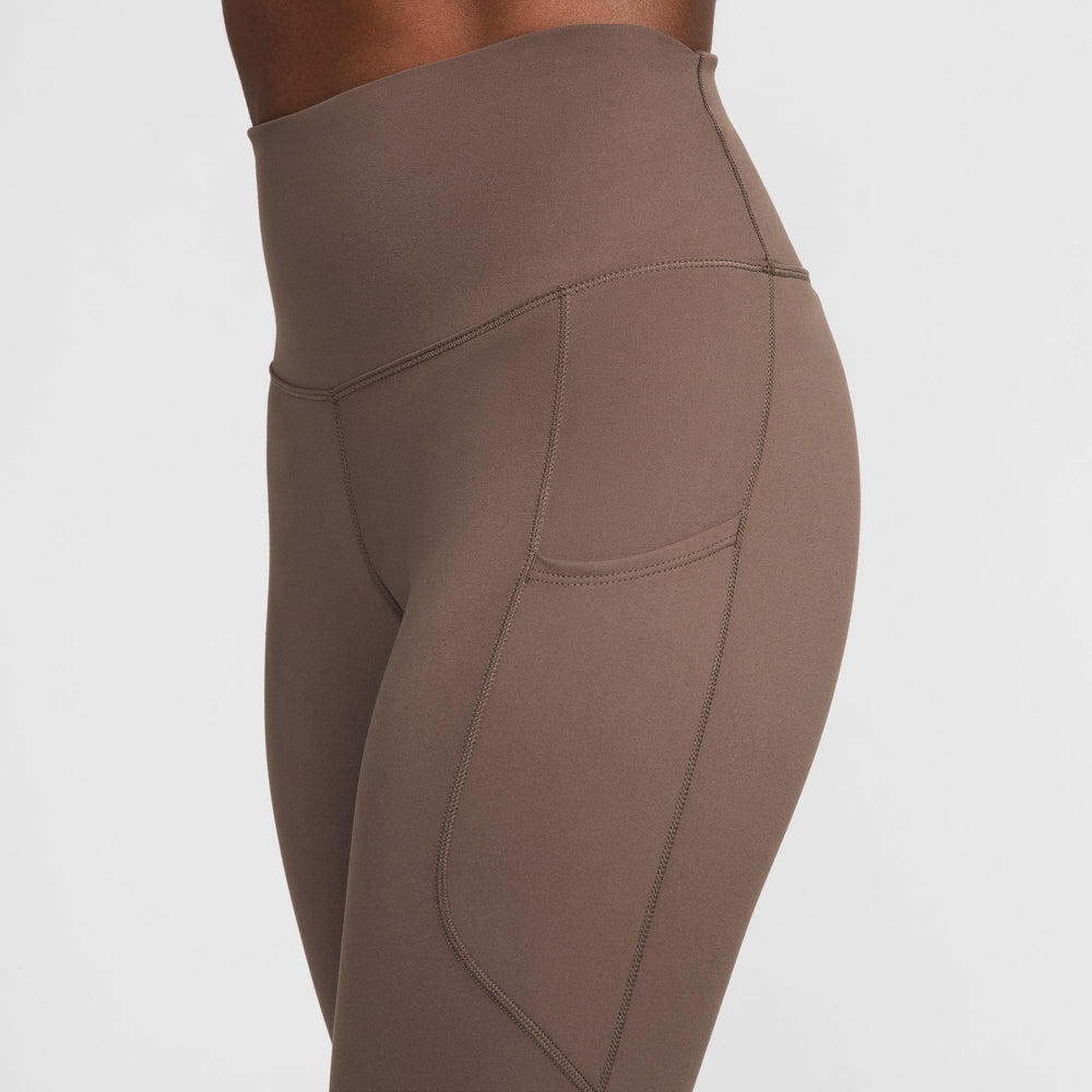 Nike Women's One High-Waisted 7/8 Leggings Ironstone / Black - achilles heel