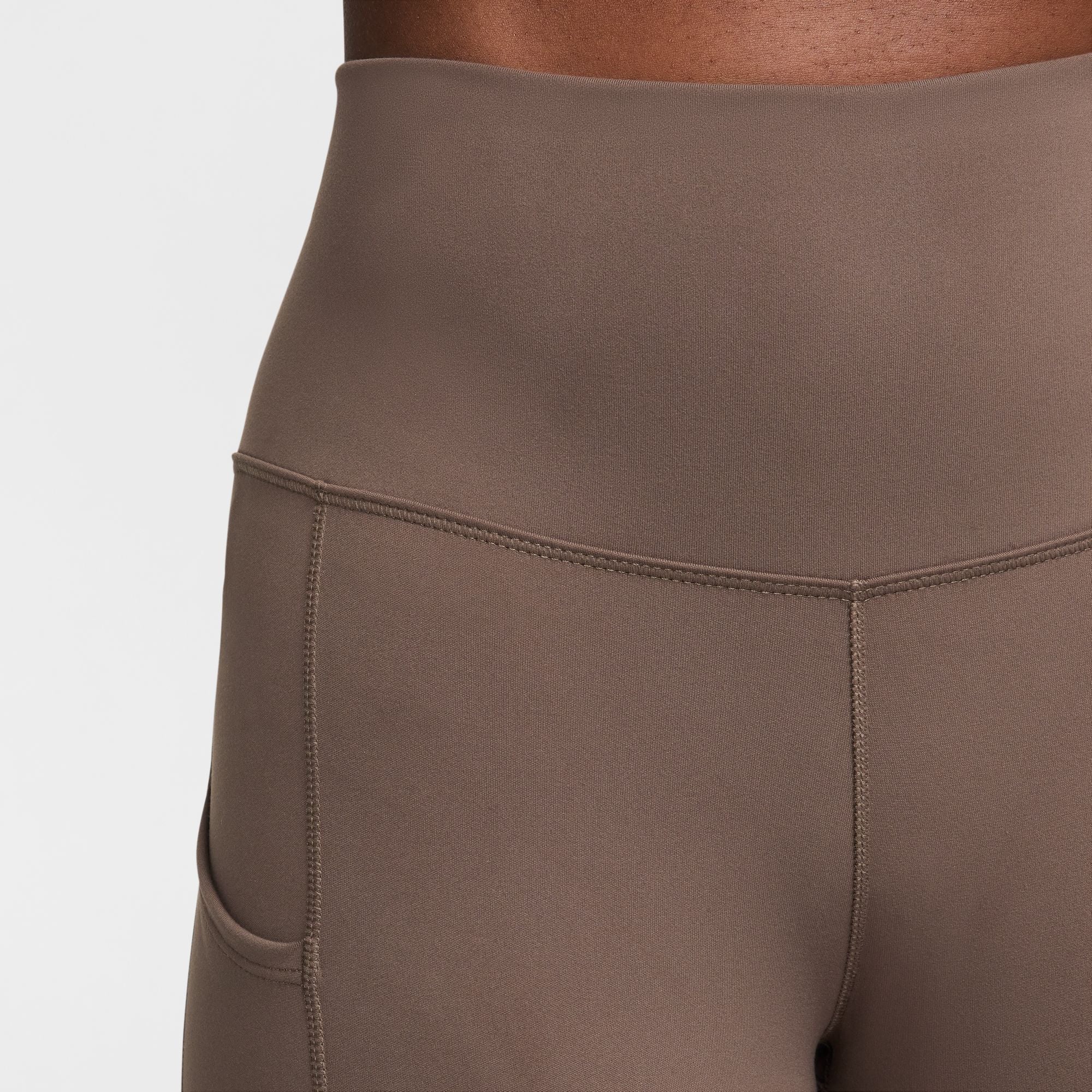 Women's One High-Waisted 7/8 Leggings Ironstone / Black - Achilles Heel
