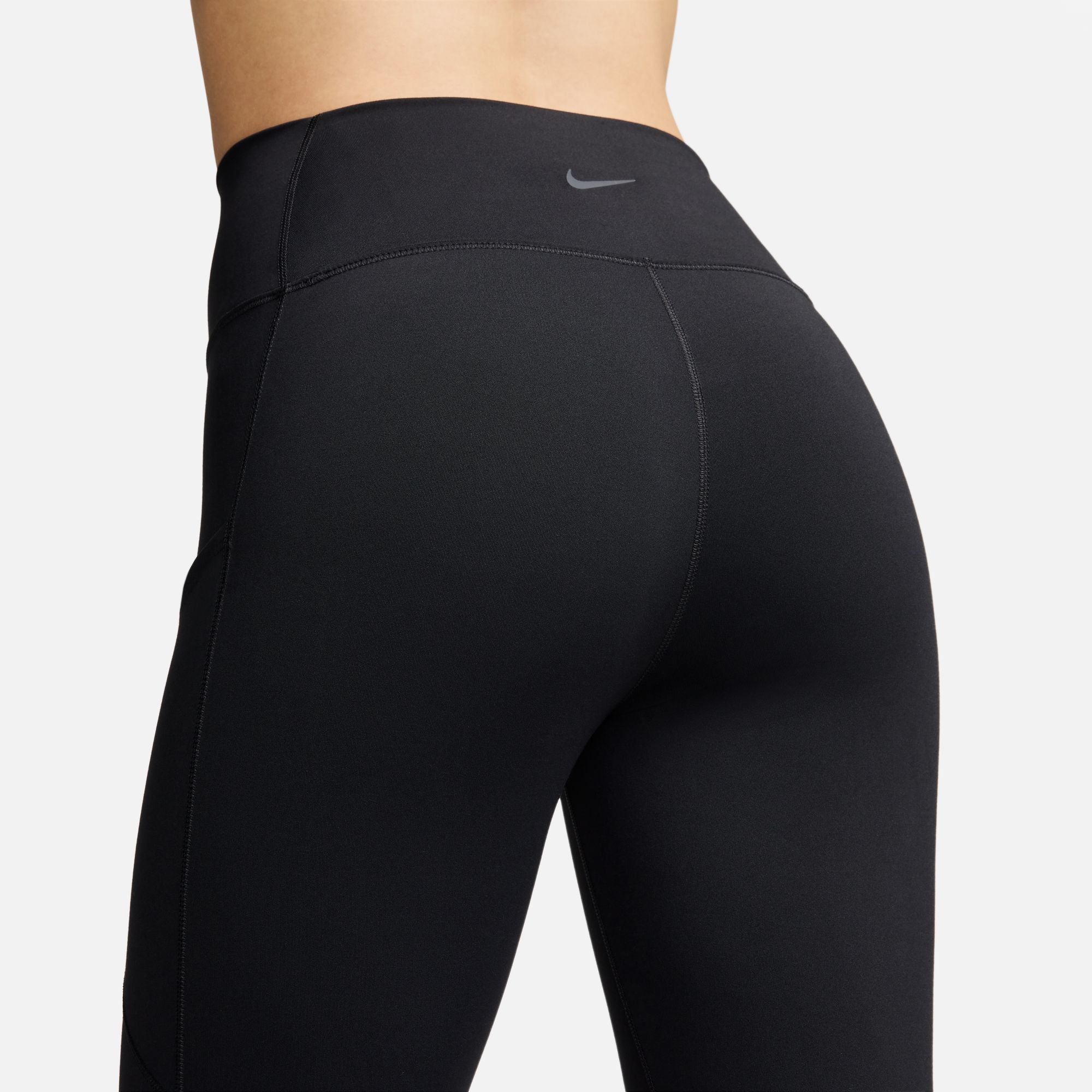 Nike Women's One High-Waisted 7/8 Leggings Black - Achilles Heel