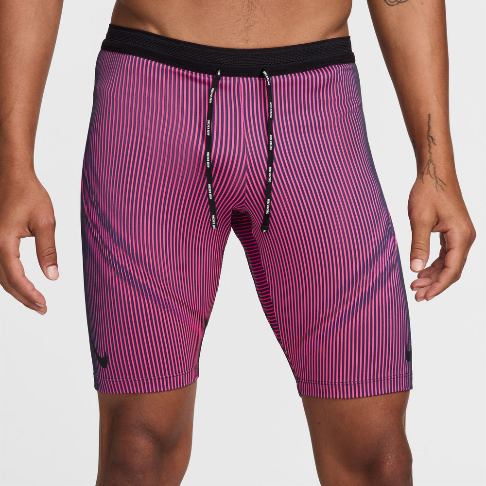 Nike Men's Dri-FIT AeroSwift ADV Half Tights Anthracite / Hyper Pink / Court Purple / Black - achilles heel