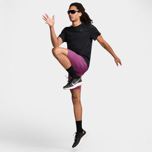 Nike Men s Dri FIT AeroSwift ADV Half Tights Anthracite Hyper Pink Court Purple Black