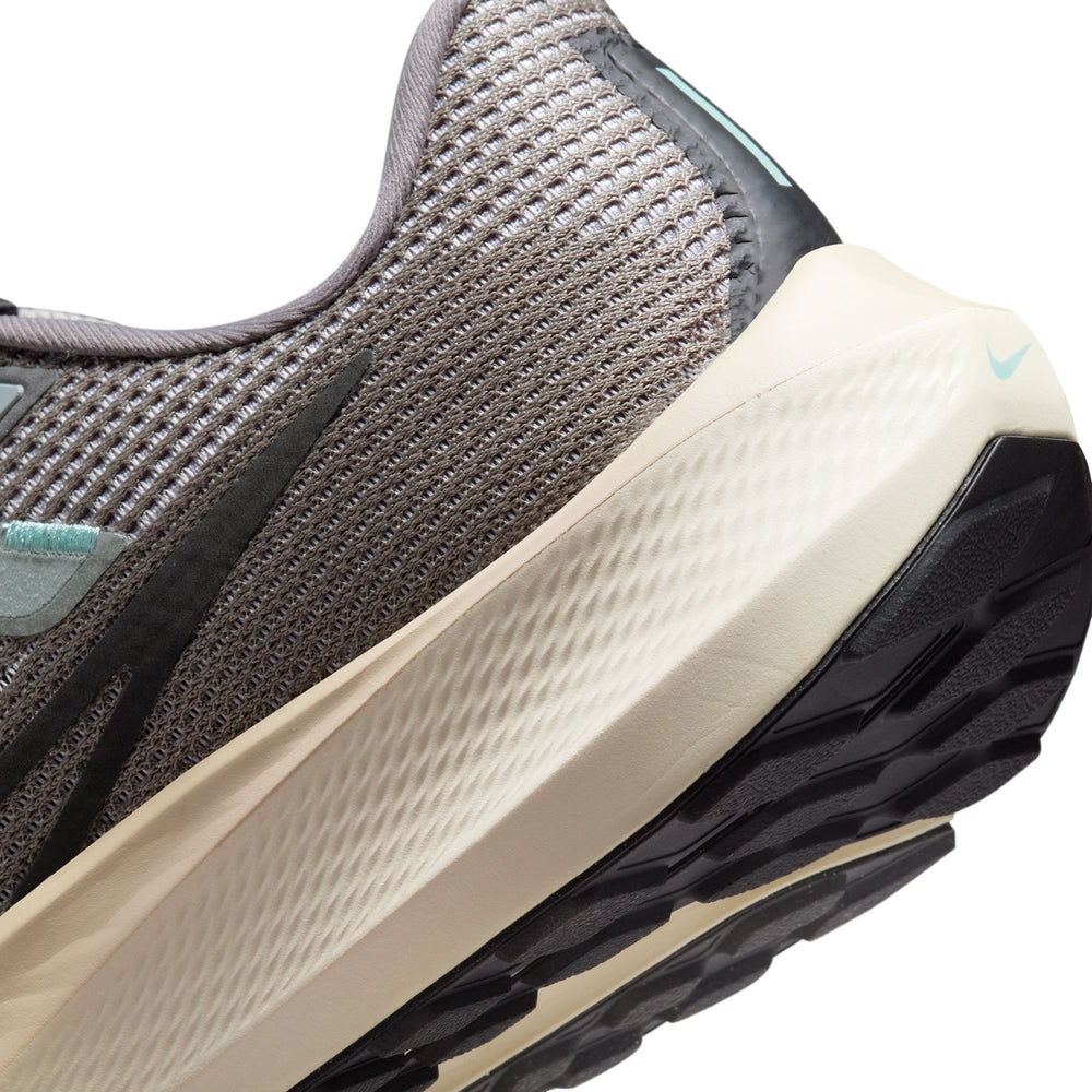 Nike Men's Air Zoom Pegasus 40 Premium Running Shoes Light Iron Ore / Black / Flat Pewter - achilles heel