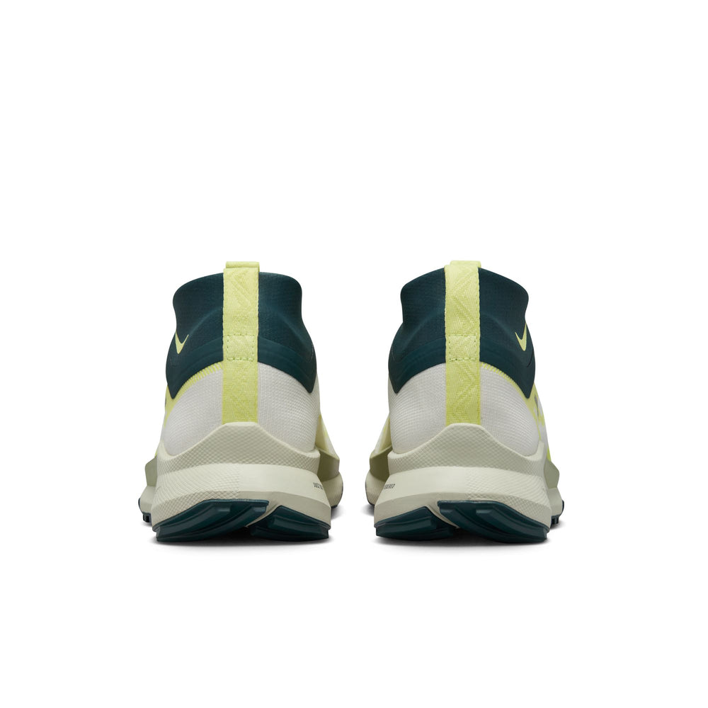 Nike Women's React Pegasus Trail 4 GORE-TEX Trail Running Shoes Sail / Sea Glass / Deep Jungle / Light Lemon Twist - achilles heel