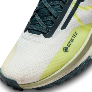 Nike Women's React Pegasus Trail 4 GORE-TEX Trail Running Shoes Sail / Sea Glass / Deep Jungle / Light Lemon Twist - achilles heel