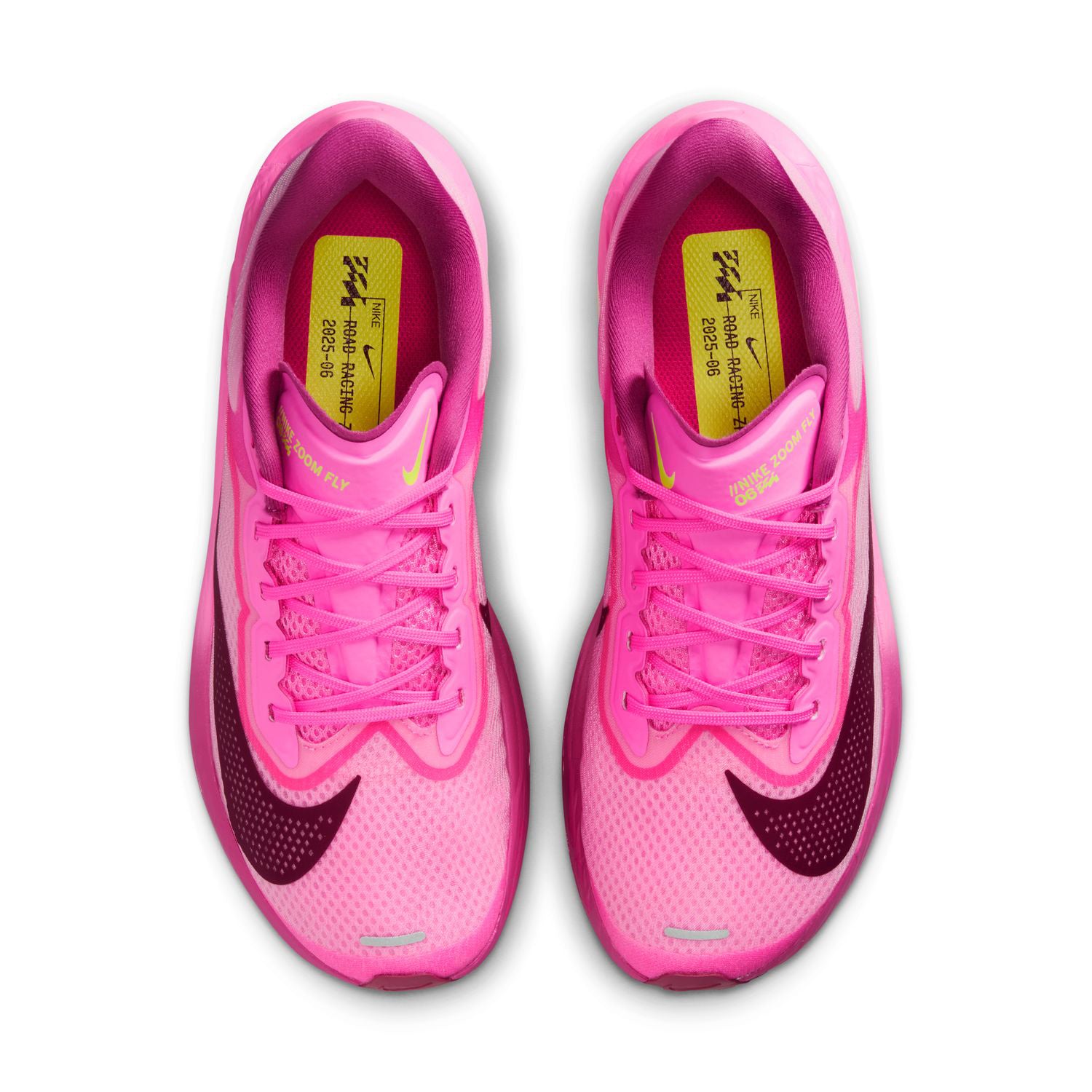 Women's Zoom Fly 6 Running Shoes Glacier Pink Spell / Bordeaux / Crimson Tint