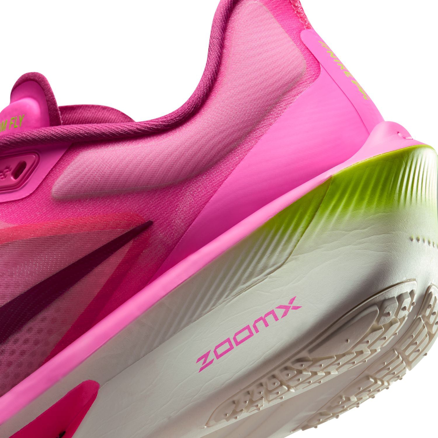 Women's Zoom Fly 6 Running Shoes Glacier Pink Spell / Bordeaux / Crimson Tint