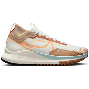 Nike Men's React Pegasus Trail 4 GORE-TEX Trail Running Shoes Pale Ivory / Bright Mandarin - achilles heel