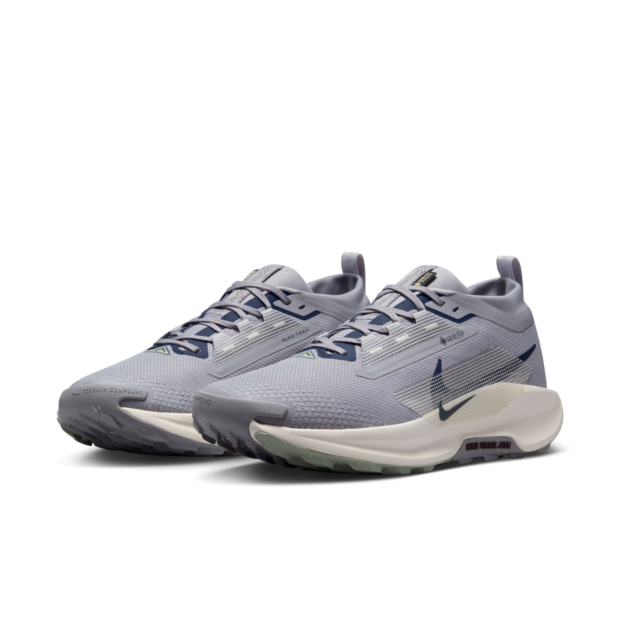 Nike Men's Pegasus Trail 5 GORE-TEX Trail Running Shoes Cement Grey / Midnight Navy - Achilles Heel