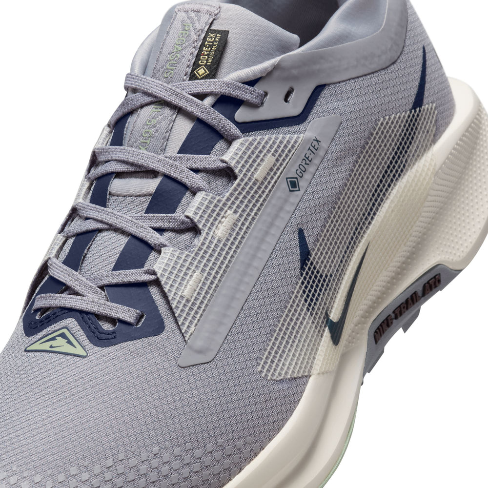 Nike Men's Pegasus Trail 5 GORE-TEX Trail Running Shoes Cement Grey / Midnight Navy - achilles heel