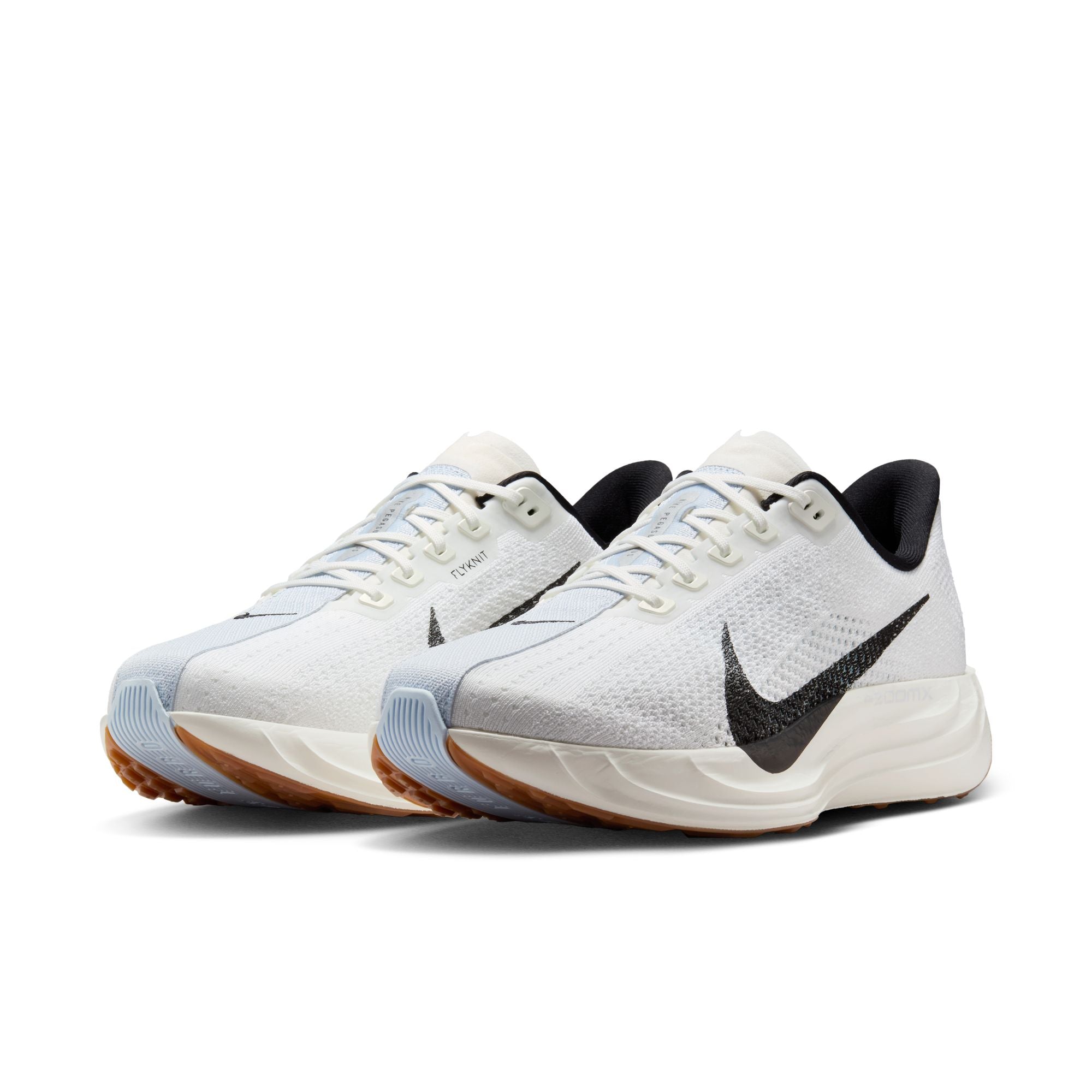 Men's Pegasus Plus Running Shoes White / Sail / Blue Tint / Black - Achilles Heel