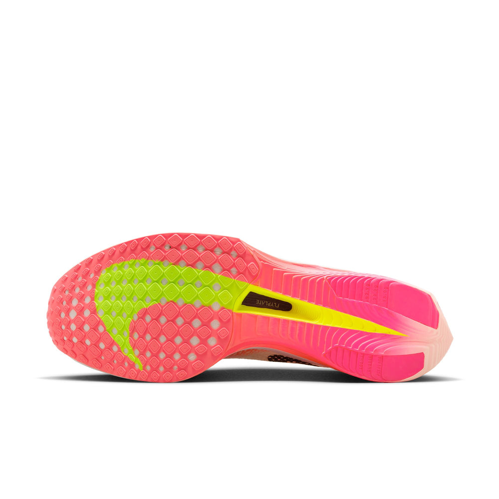 Nike Men's Vaporfly 3 Running Shoes Luminous Green / Crimson Tint / Volt - achilles heel