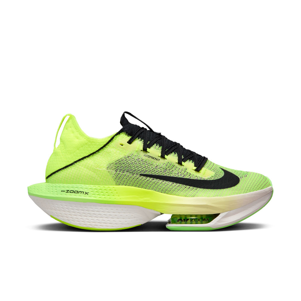 Nike Men's Alphafly 2 Running Shoes Luminous Green / Crimson Tint / Volt - achilles heel