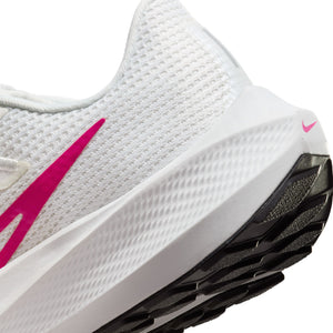 Nike Women's Pegasus 40 Running Shoes Summit White / Fireberry - achilles heel