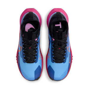Nike Women's React Pegasus Trail 4 GORE-TEX Trail Running University Blue / Safety Orange / Pink Glow - achilles heel
