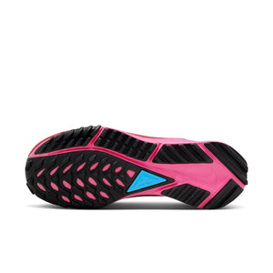 Nike Women's React Pegasus Trail 4 GORE-TEX Trail Running University Blue / Safety Orange / Pink Glow - achilles heel