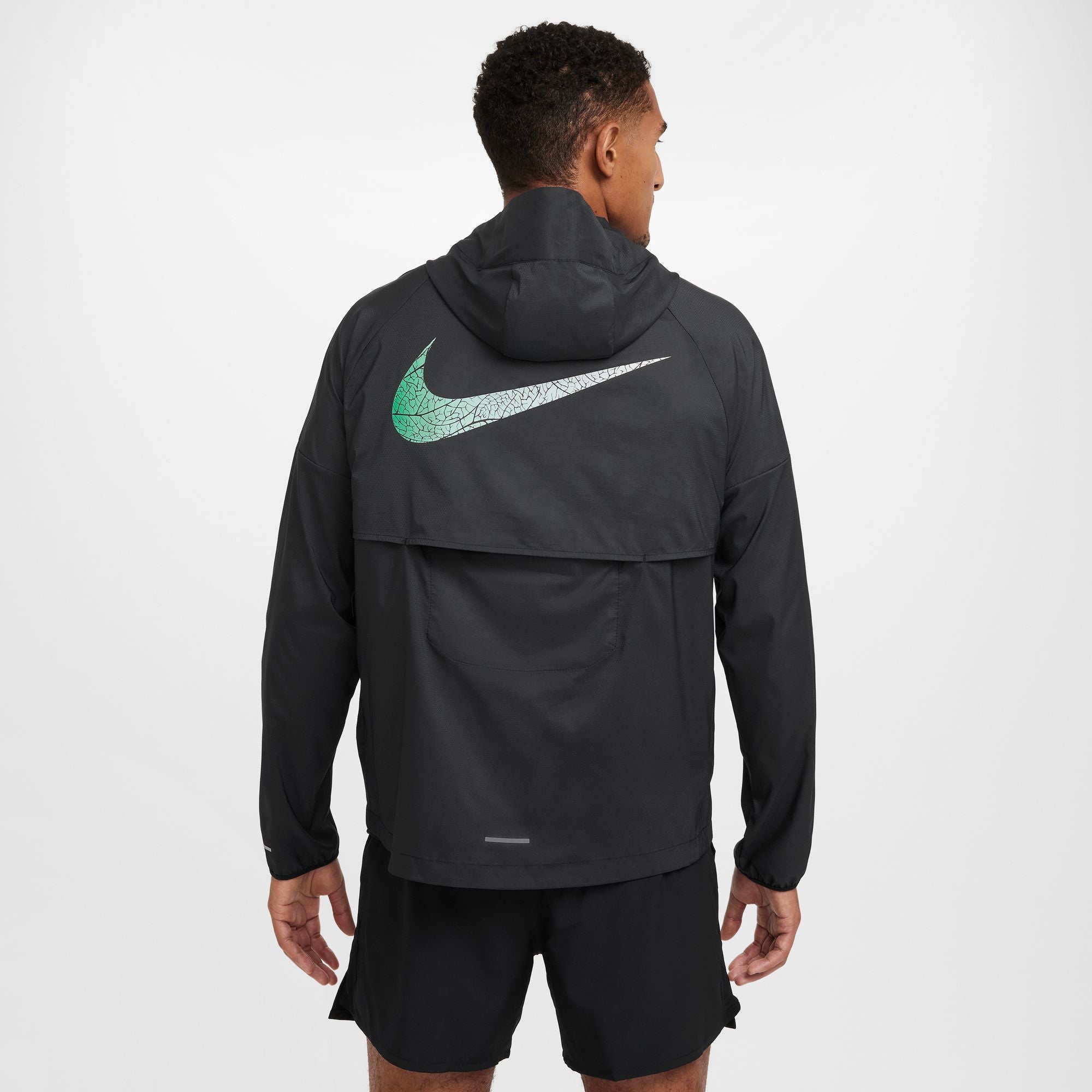 Nike Men's Dri-FIT Kipchoge Windrunner Jacket Black / Stadium Green - Achilles Heel