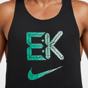 Nike Men's Dri-FIT Fast Kipchoge Running Vest Black / Stadium Green - achilles heel