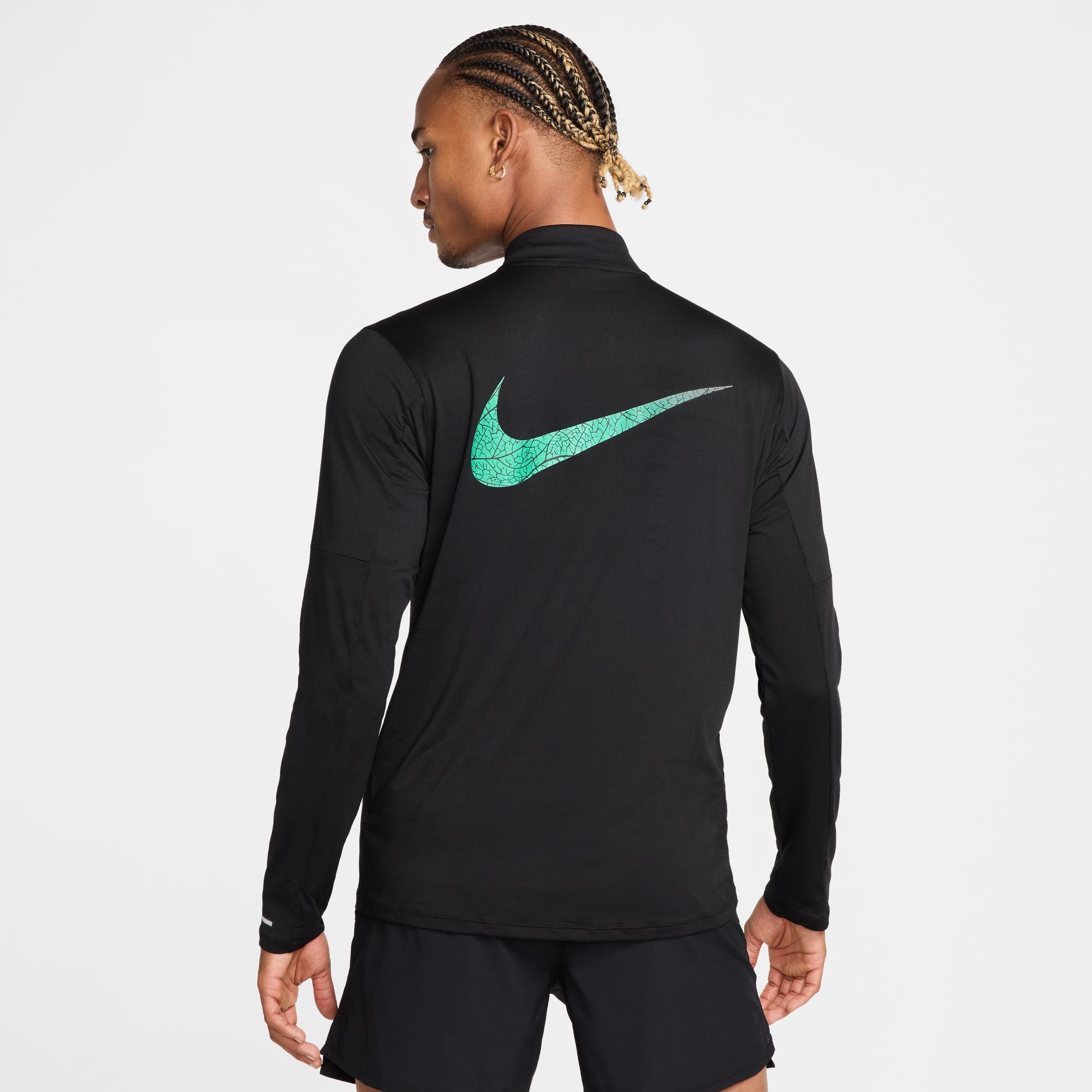 Nike Men's Dri-FIT Kipchoge Element Top Black / Reflective Silver - Achilles Heel